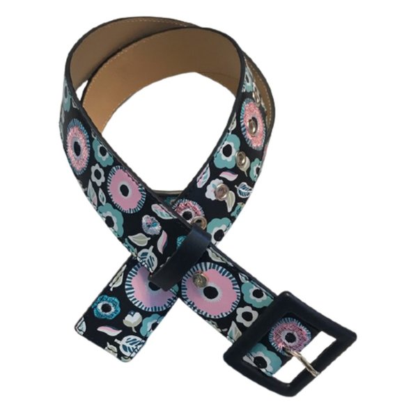 Libby EDELMAN Floral Belt NWOT - Picture 1 of 5